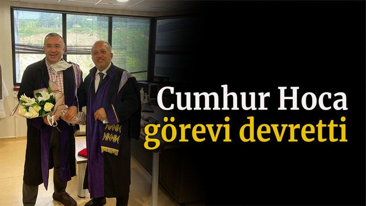 Cumhur Hoca görevi devretti